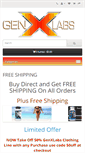 Mobile Screenshot of genxlabs.net